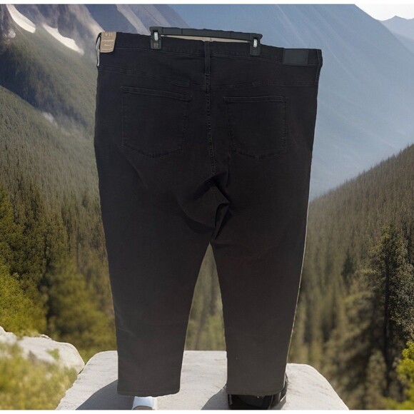 NWT Madewell Western Stovepipe Jean Black Wash Magic Pockets WOMEN plus RETRO 37 - Picture 3 of 7